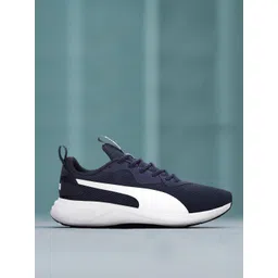 Puma Unisex Navy Blue Textile Running Shoes