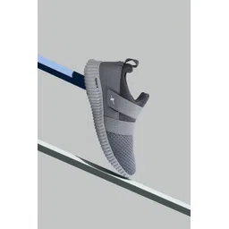 Sparx Men Grey Mesh Running Non-Marking Shoes