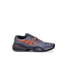 Asics Men's GEL-RESOLUTION X Greyish Purple Tennis Shoes
