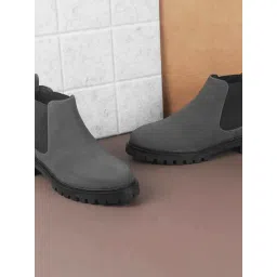 Metro Women's Grey Casual Booties