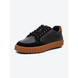 Monte Carlo Men Textured Leather Sneakers