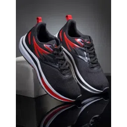 Action Men's Black Running Shoes