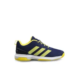 Adidas Men's TENS TOP Blue Tennis Shoes
