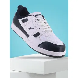 Sparx Men's White Sneakers
