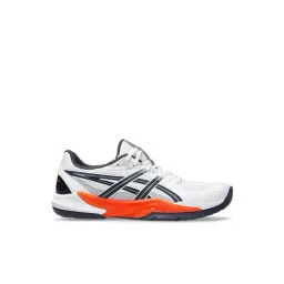 Asics Men's POWERBREAK FF White Indoor Court Shoes