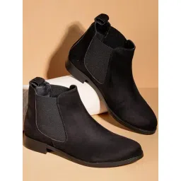 Inc.5 Women's Black Chelsea Boots