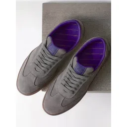 Rare Rabbit Men's Grey Sneakers