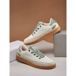 Campus Men Colourblocked PU Sneakers