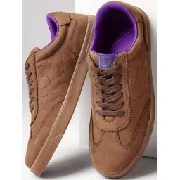 Rare Rabbit Men's Brown Sneakers