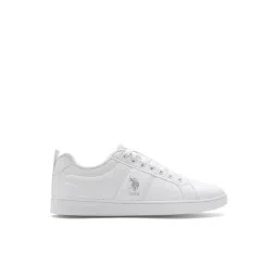 U.S. Polo Assn. Men's White Casual Sneakers