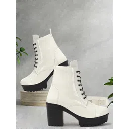 Kliev Paris Women Ankle Length Block Heeled Boots