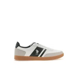 U.S. Polo Assn. Men's White Casual Sneakers