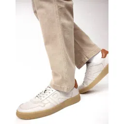 Rare Rabbit Men's Beige Sneakers