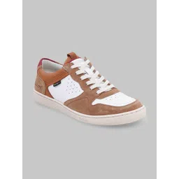Kickers Men Colourblocked Leather Sneakers
