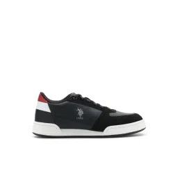 U.S. Polo Assn. Men's Black Casual Sneakers