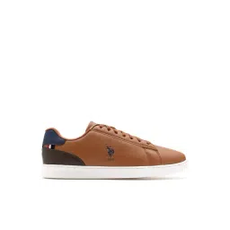 U.S. Polo Assn. Men's Tan Casual Sneakers