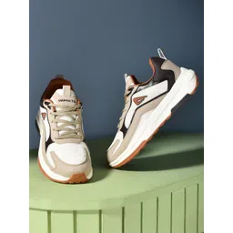 IMPAKTO Men Colourblocked Lace-Ups Sneakers