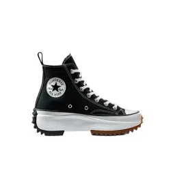 Converse Unisex Run Star Hike Canvas Platform High Top Black Sneakers