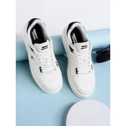Sparx Men's White Sneakers