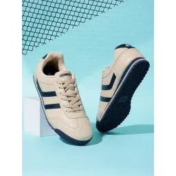 Sparx Men's Beige Sneakers