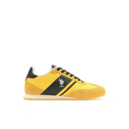 U.S. Polo Assn. Men's Yellow Casual Sneakers