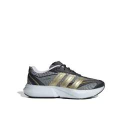 adidas Men's LIGHTBLAZE GLOW 2A Black & Gold Running Shoes
