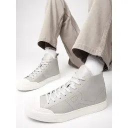 Rare Rabbit Men's Grey Sneakers
