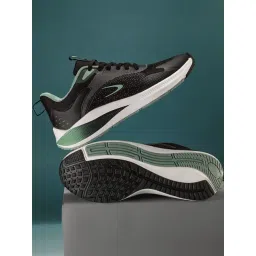 Duke Men's Black Running Shoes