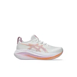Asics Women's GEL-NIMBUS 27 White Running Shoes