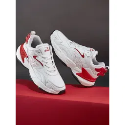 Duke Men's White & Red Running Shoes