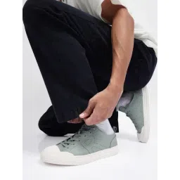 Rare Rabbit Men's Grey Sneakers