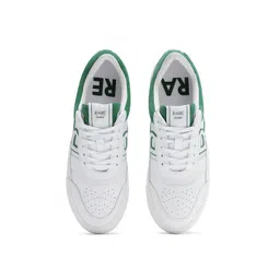 RARE RABBIT Men Perforations Leather Sneakers