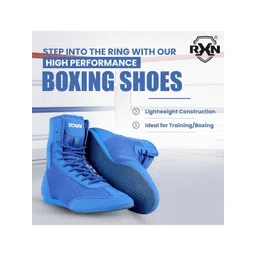 RXN Men Leather Training or Gym Non-Marking Shoes