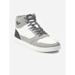 ID Men Colourblocked Leather Sneakers