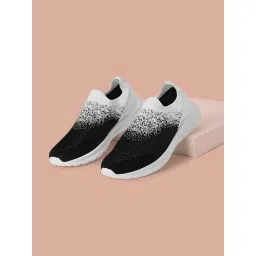 Ajile by Pantaloons Men's Black Walking Shoes