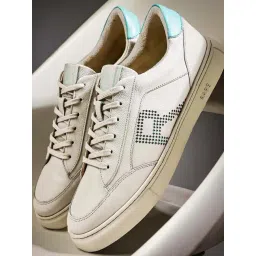 Rare Rabbit Men's Beige Sneakers