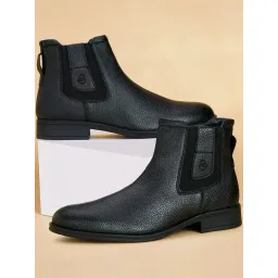 Byford by Pantaloons Men's Black Casual Boots