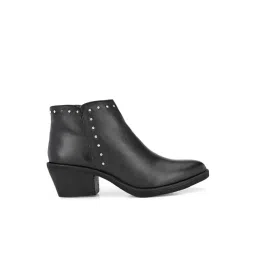 Carlo Romano Women's Black Casual Booties