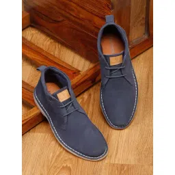 Louis Stitch Men's Federal Blue Chukka Boots