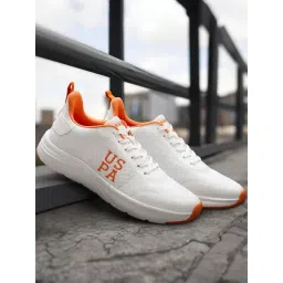 U.S. Polo Assn. Men's White Running Shoes