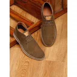 Louis Stitch Men's Olive Chukka Boots