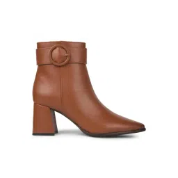 Bata Women's Tan Casual Booties