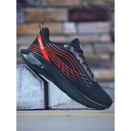 Campus Men Navy Blue Mesh Running Shoes