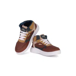 PENNEN Men Colourblocked Lightweight Lace-Ups Sneakers