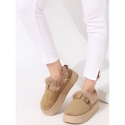 CASSIEY Women Round Toe Winter Boots