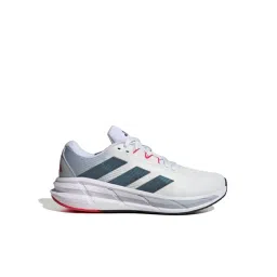 adidas Men's QUESTAR 3 M White, Grey & Red Running Shoes