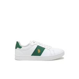 U.S. Polo Assn. Men's White Casual Sneakers