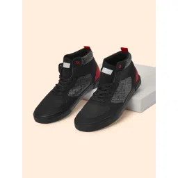 Ajile by Pantaloons Men's Black Ankle High Sneakers