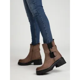 Truffle Collection Women's Tan Casual Boots