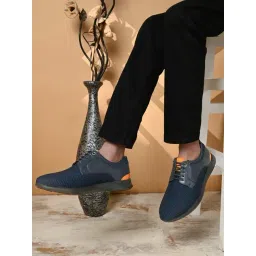 San Frissco Men's Blue Casual Sneakers